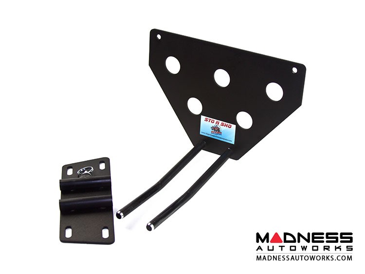 Front License Plate Bracket For 2013-2017 Cadillac XTS – OEM Style Matte Black